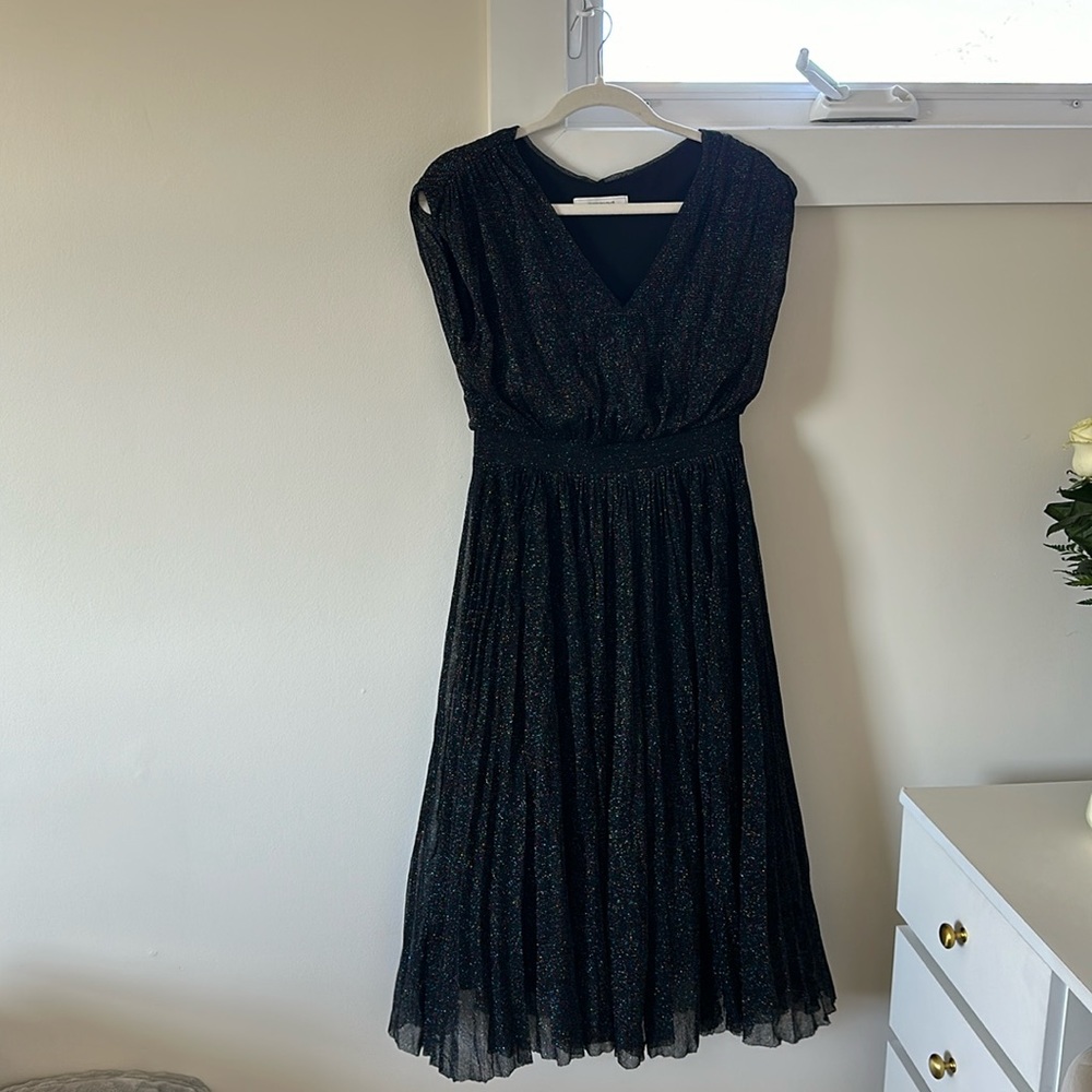 Multicolor shimmer dress